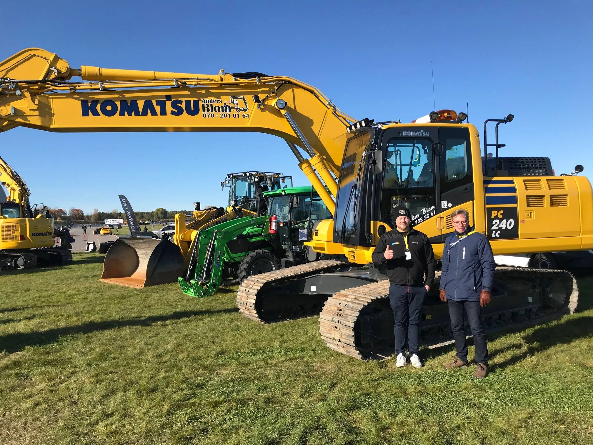 Miljövänlig Komatsu PC240LC-11