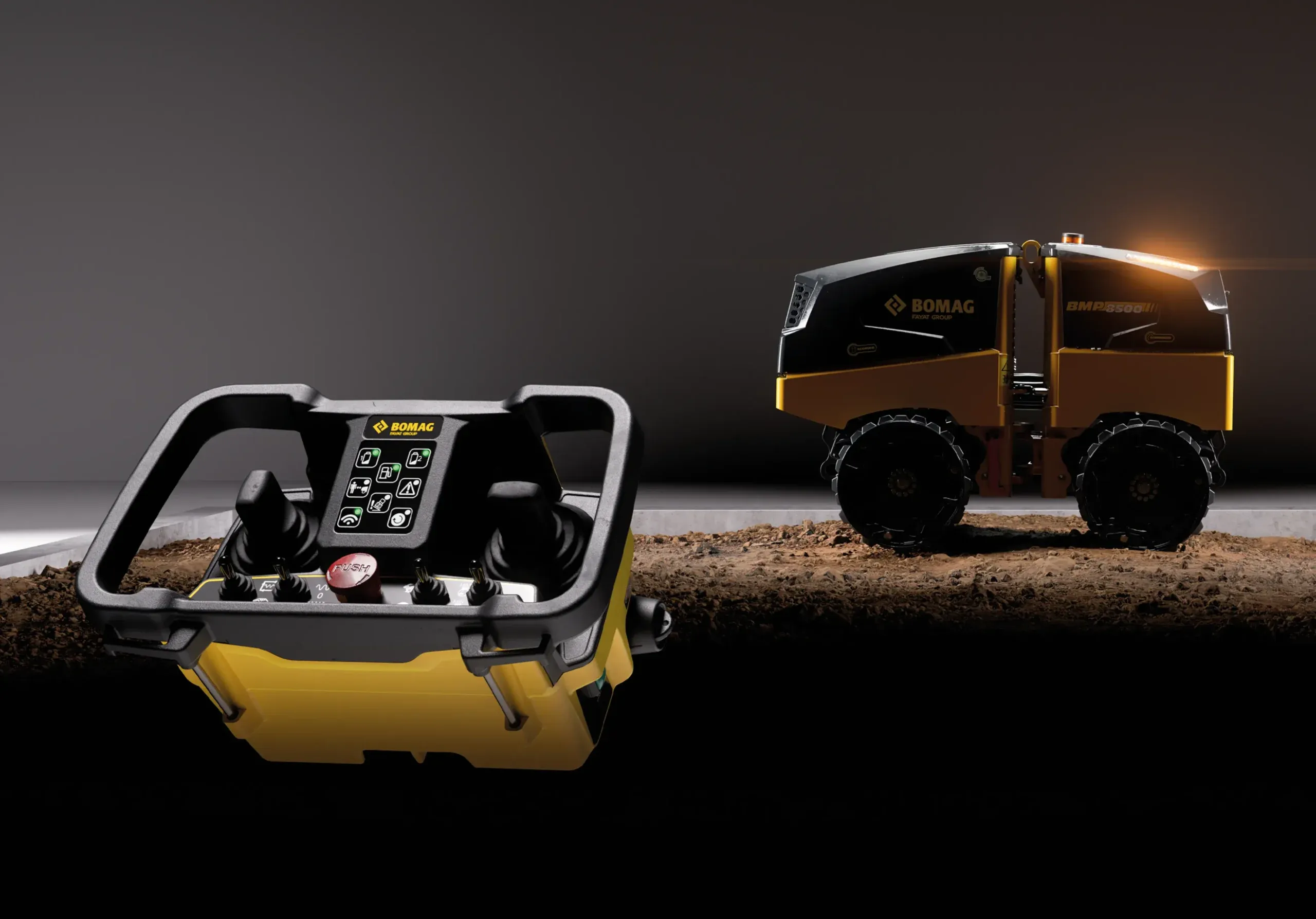 BMP 8500 – Nya generationens radiostyrda rörgravsvält