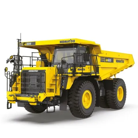 Komatsu presenterar HD605-10 stela tipptruck