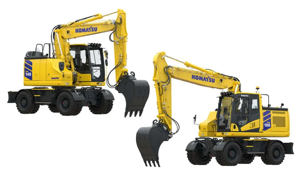 hjulgrävare pw148 och pw190