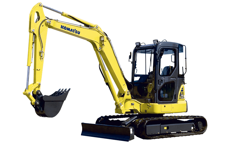 Komatsu bandgrävare PC55MR-5
