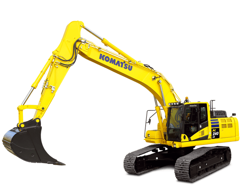 Komatsu bandgrävare PC240LC_NLC_11