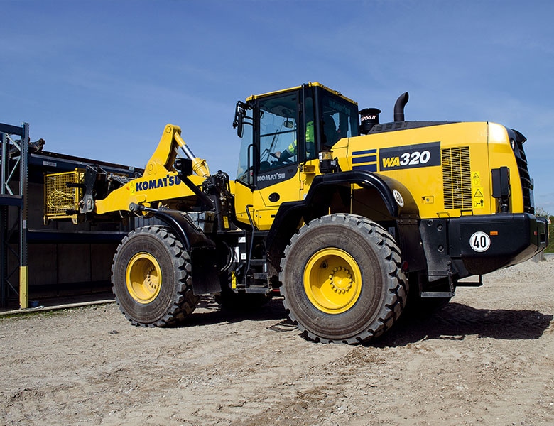 Komatsu hjullastare WA320-8