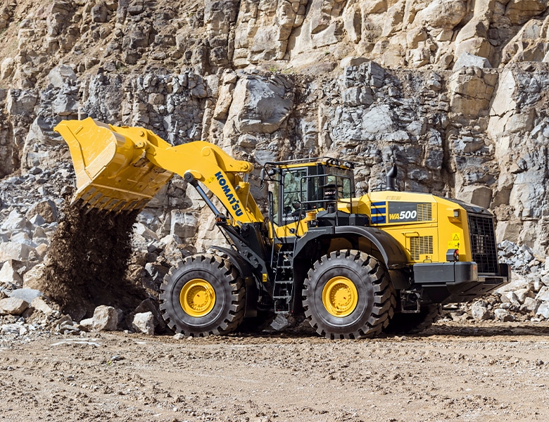 Komatsu hjullastare WA500-8