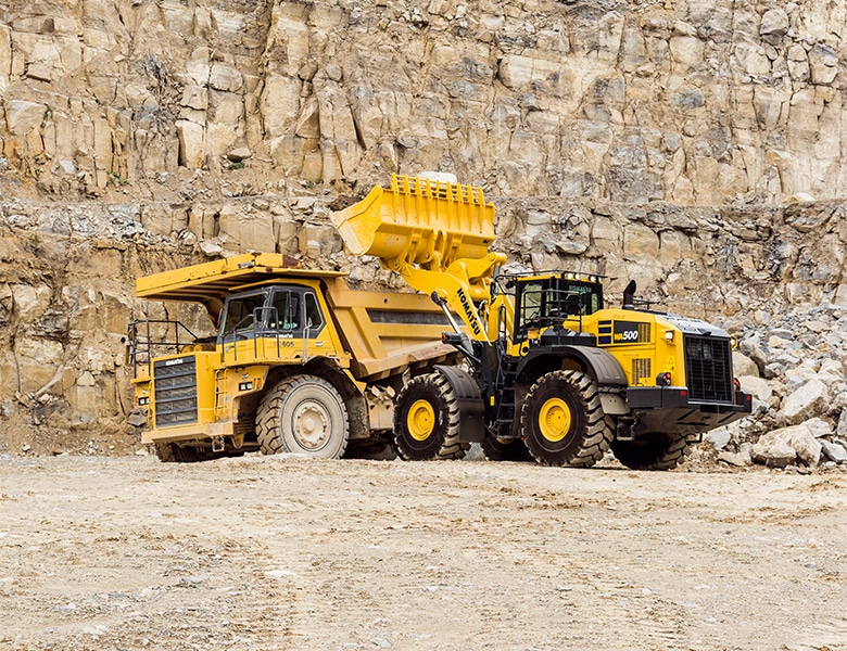 Komatsu hjullastare WA500-8