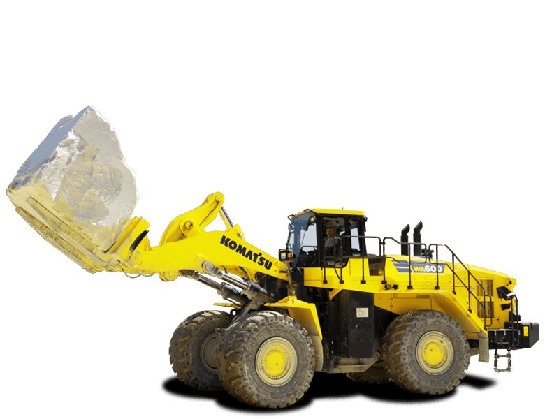 Komatsu hjullastare WA 600-8