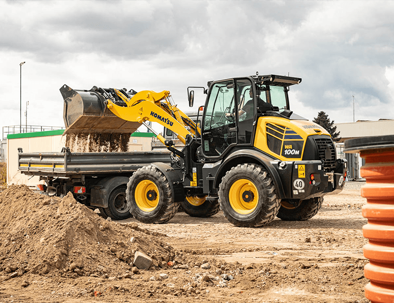 Komatsu Hjullastare WA100M-8