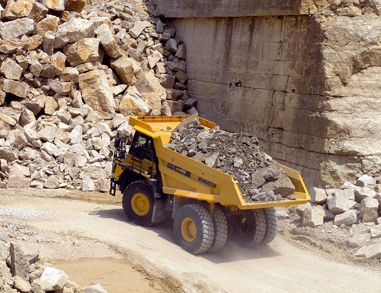 Komatsu tipptruck HD405-8
