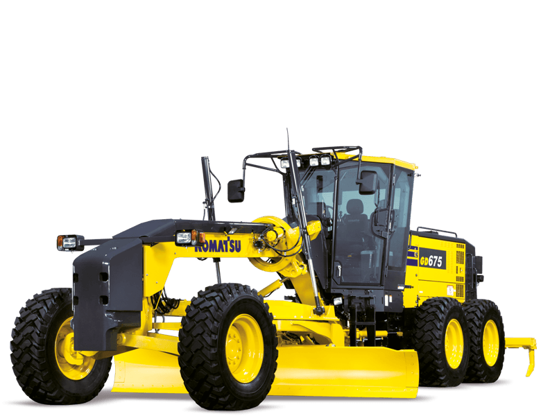 Komatsu väghyvel D675-6