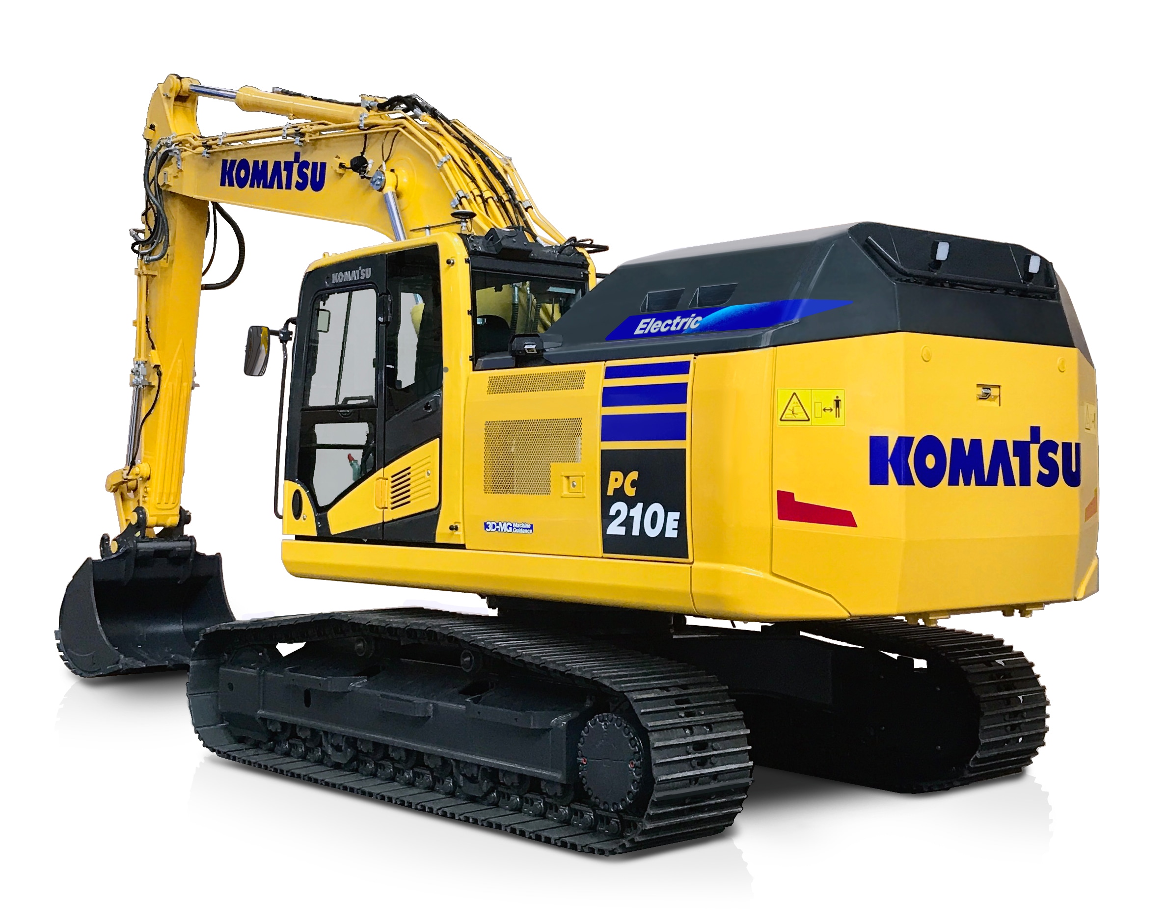 20-tons elektriskt driven, bandgrävare från Komatsu