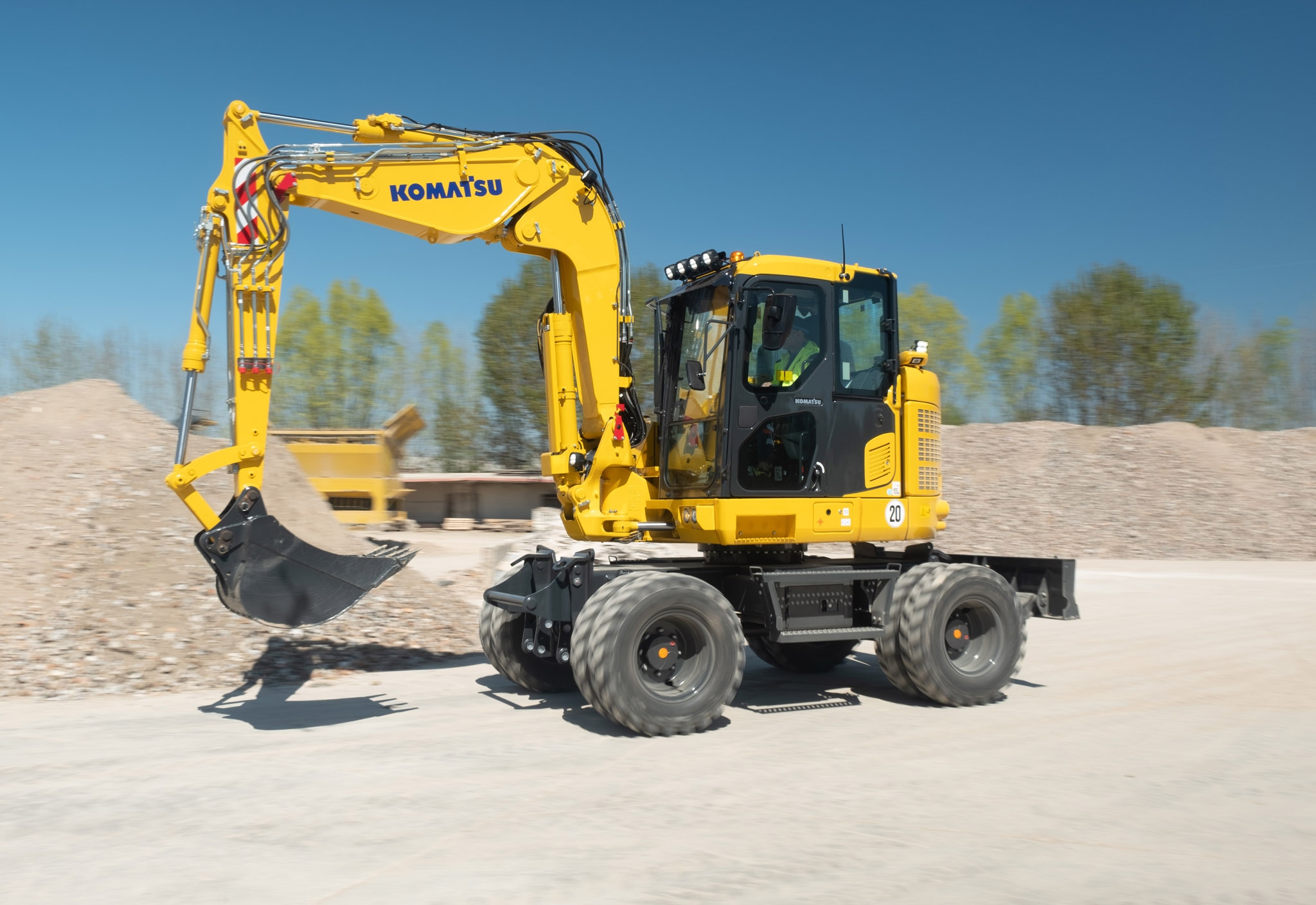 PW138MR-11 – Komatsu Europes nya hjulgrävare
