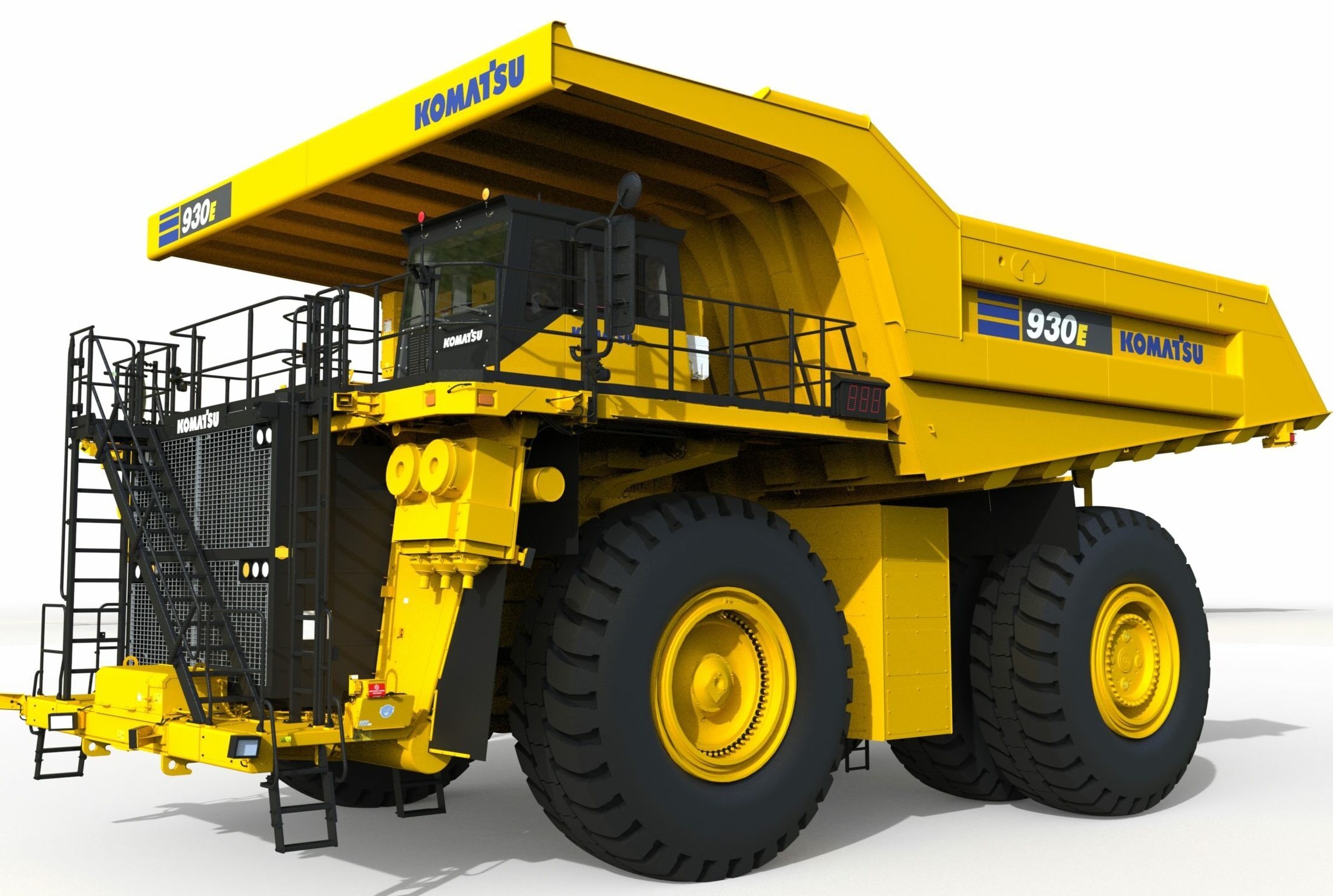 GM och Komatsu samarbetar om bränslecells-drivna (vätgas) tipptruckar