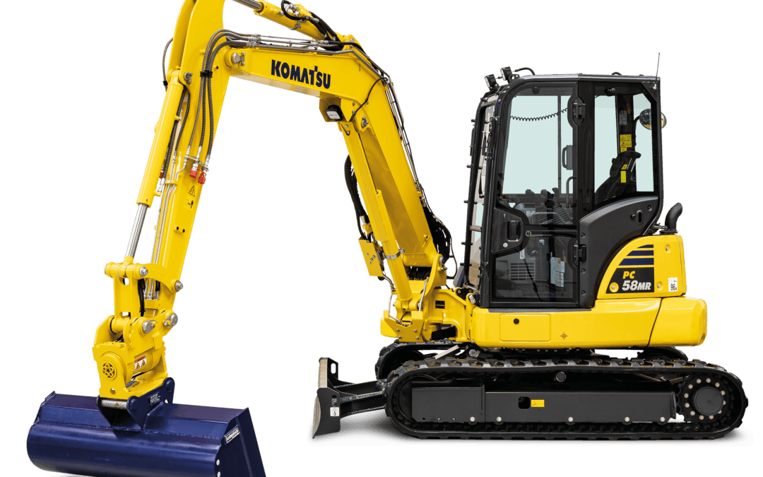 Komatsu bandgrävare PC58MR-5