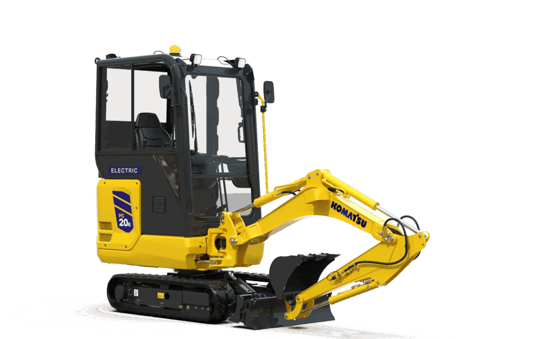 Komatsu elektriska bandgrävare PC20E-6