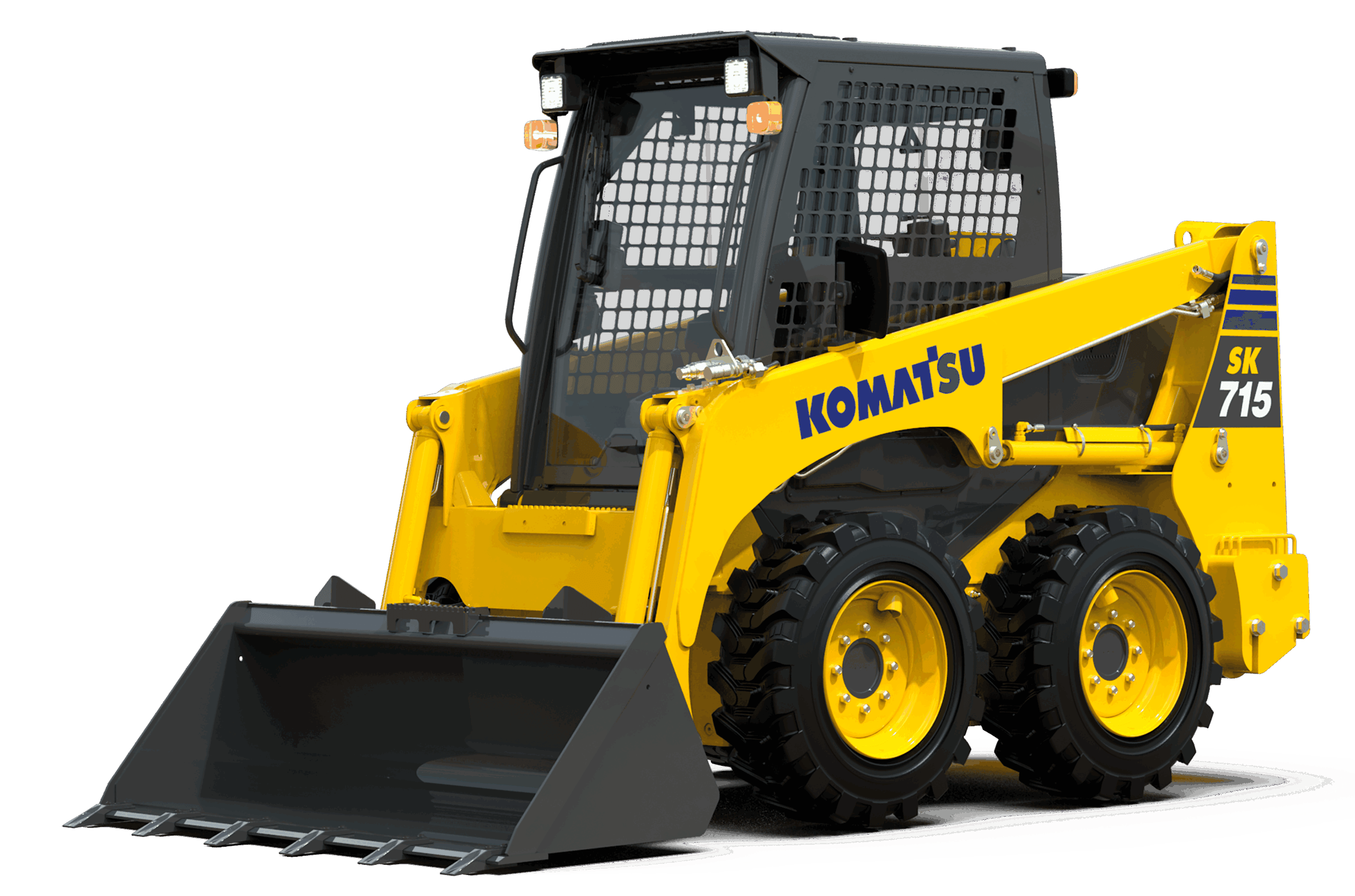 Komatsu kompaktlastare SK715-8