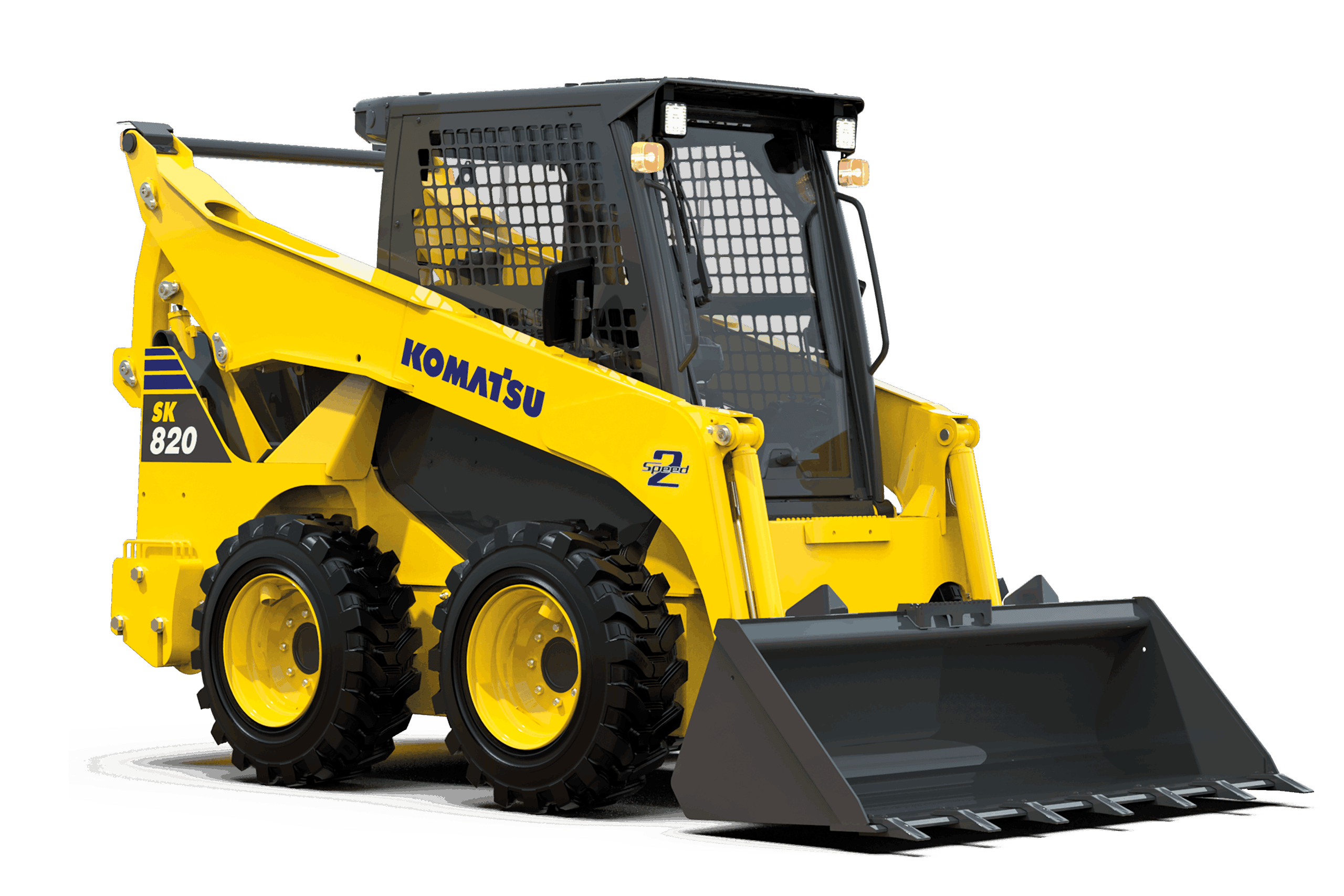 Komatsu kompaktlastare SK820-8