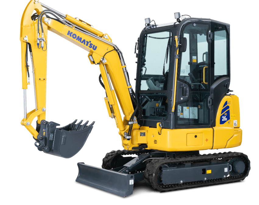 Komatsu elektriska bandgrävare PC26E-6