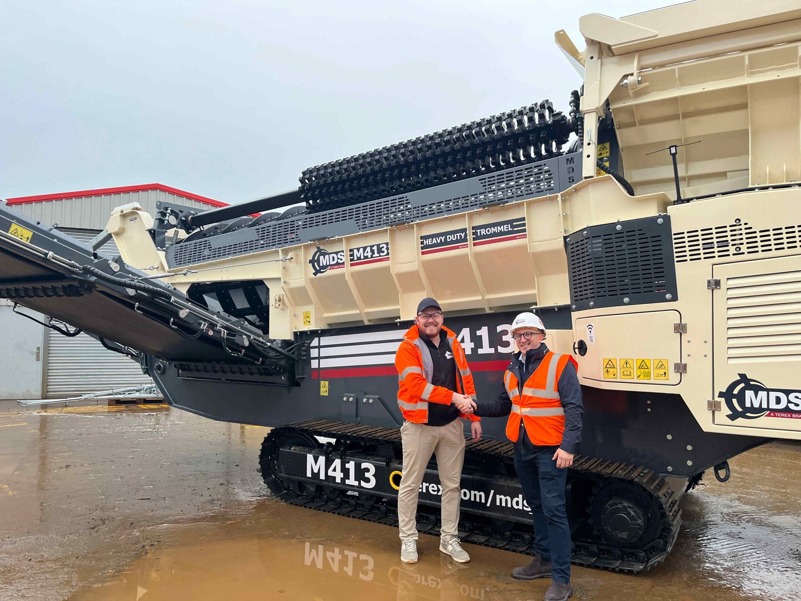 Söderberg & Haak utökar kross- och återvinningsportföljen med Terex MDS