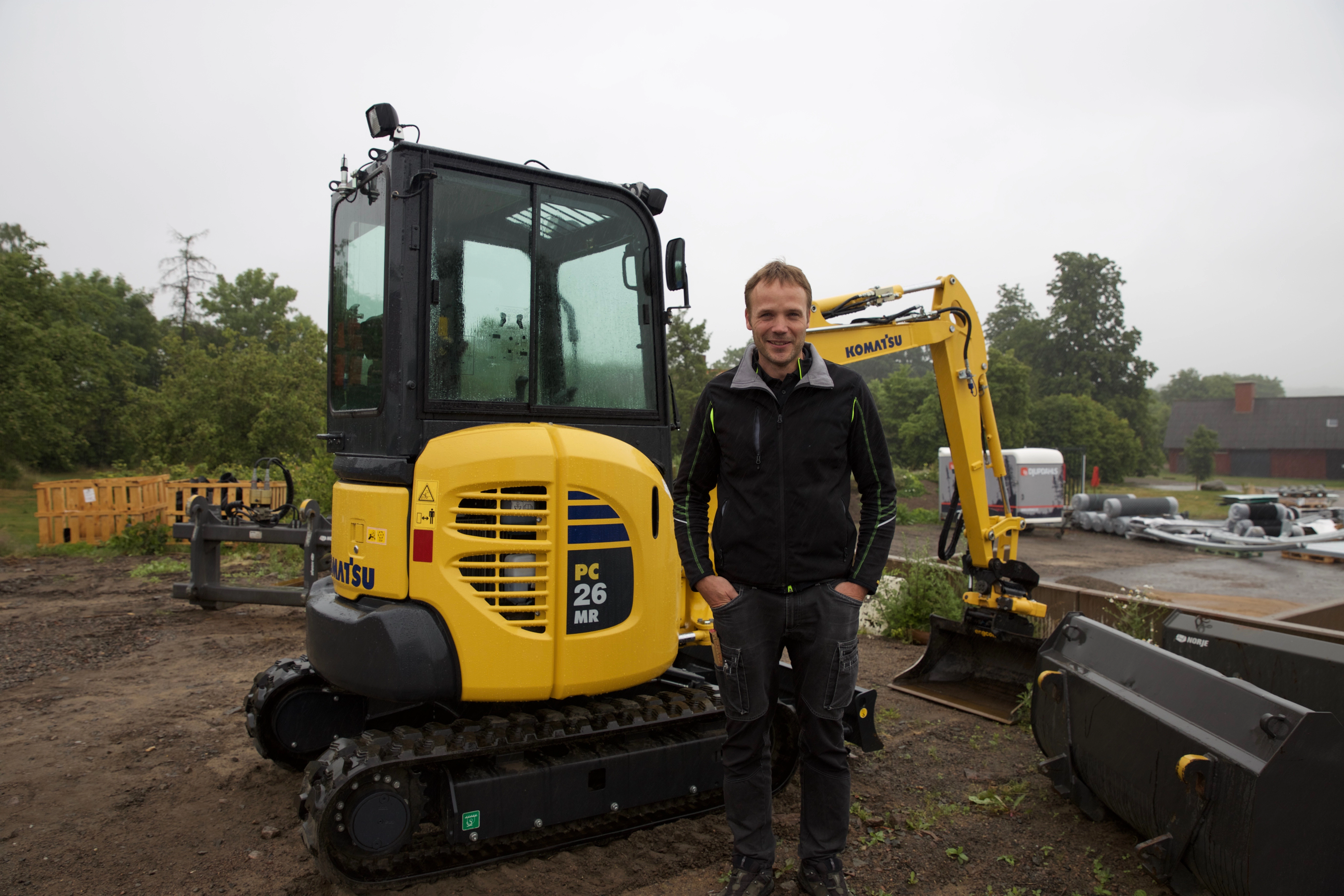 Kvalitet och service med Komatsu