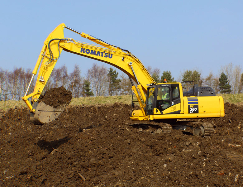 Komatsu bandgrävare PC360 LC/NLC-11