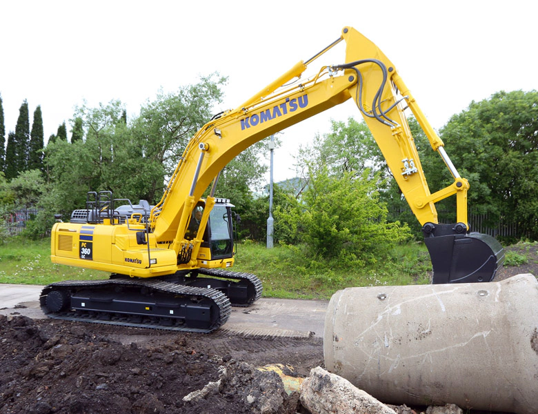 Komatsu bandgrävare PC360 LC/NLC-11