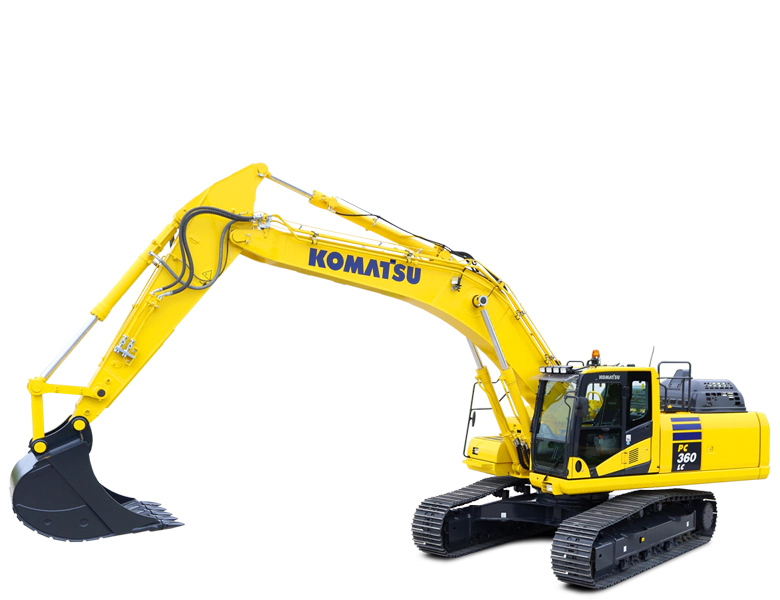 Komatsu bandgrävare PC360 LC/NLC-11