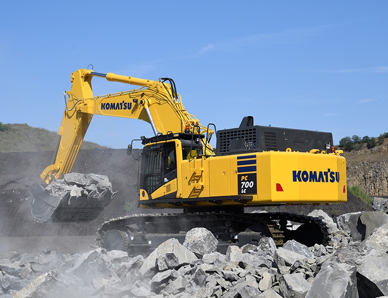 Komatsu bandgrävare PC700LC-11