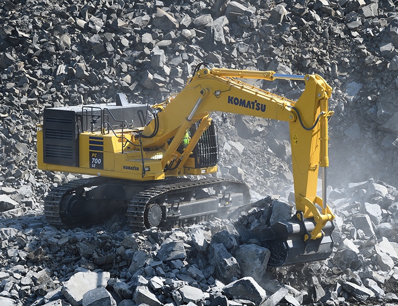 Komatsu bandgrävare PC700LC-11