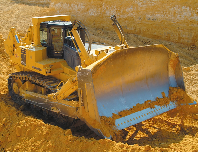 Komatsu bandschaktare D475A