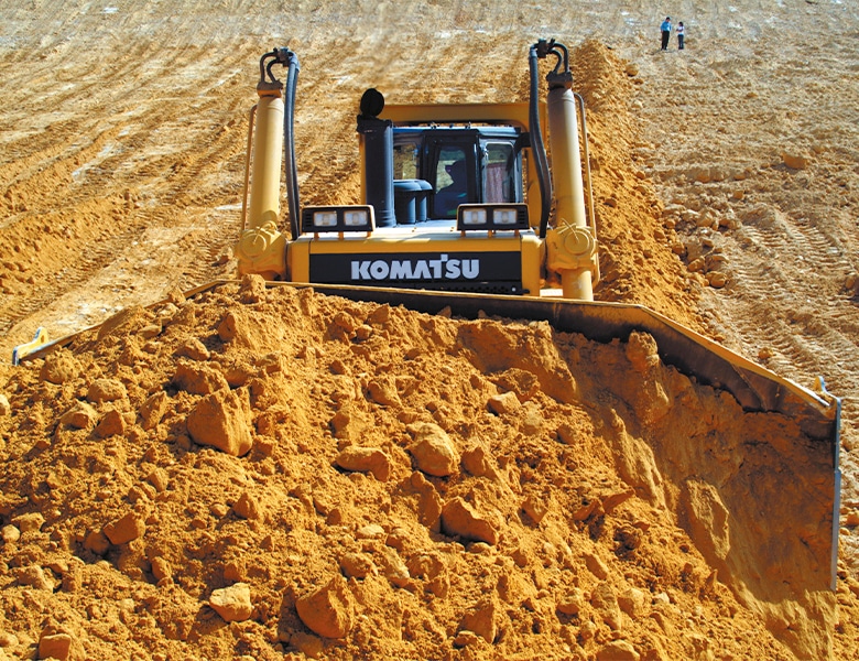 Komatsu bandschaktare D475A
