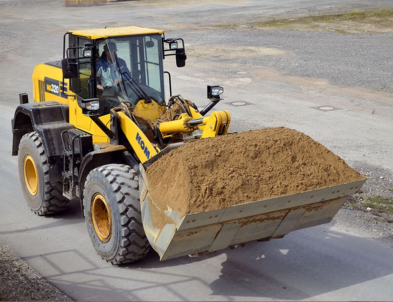 Komatsu hjullastare WA320-8