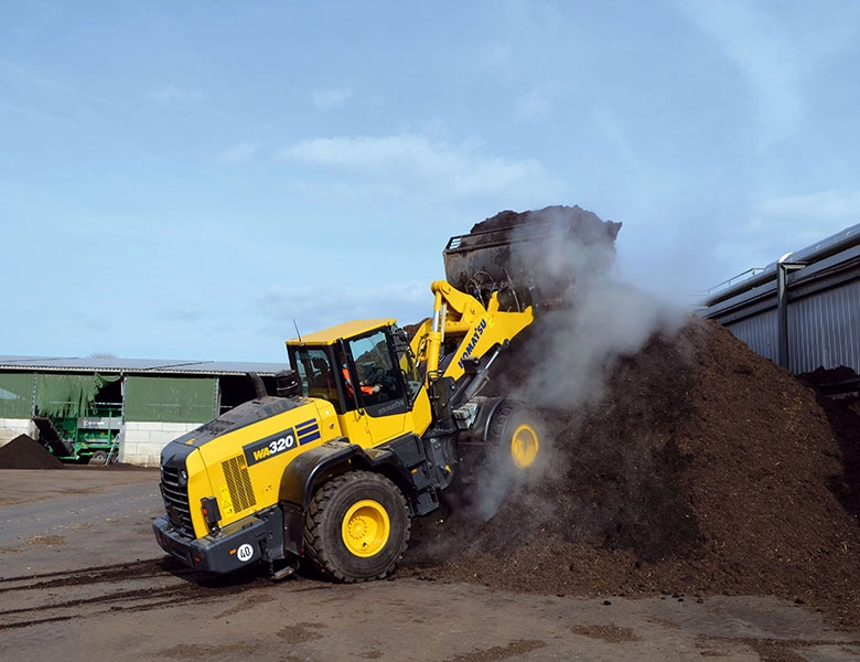 Komatsu hjullastare WA320-8