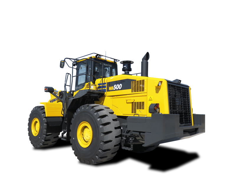 Komatsu hjullastare WA500-8 Stone Handler