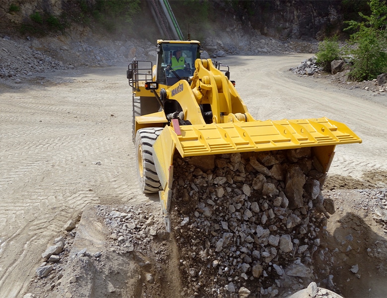 Komatsu hjullastare WA600-8