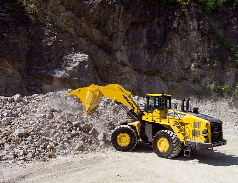 Komatsu hjullastare WA600-8