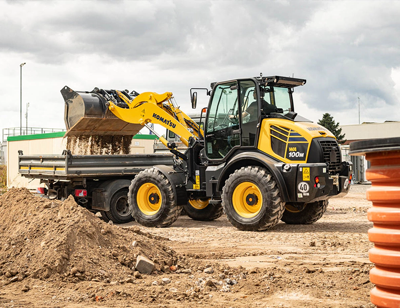 Komatsu Hjullastare WA100M-8