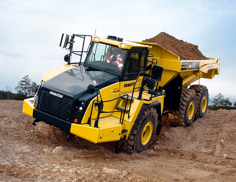 Komatsu Midjestyrda dumprar HM400-5