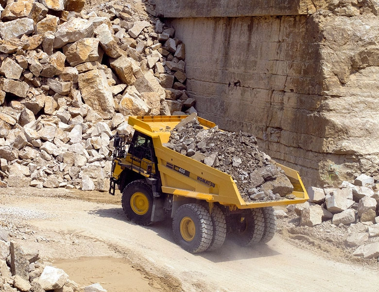 Komatsu tipptruck HD405-8