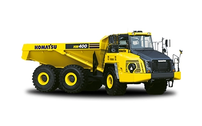 Komatsu midjestyrda dumper HM400-5