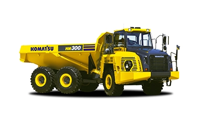 Komatsu midjestyrda dumper HM300-5