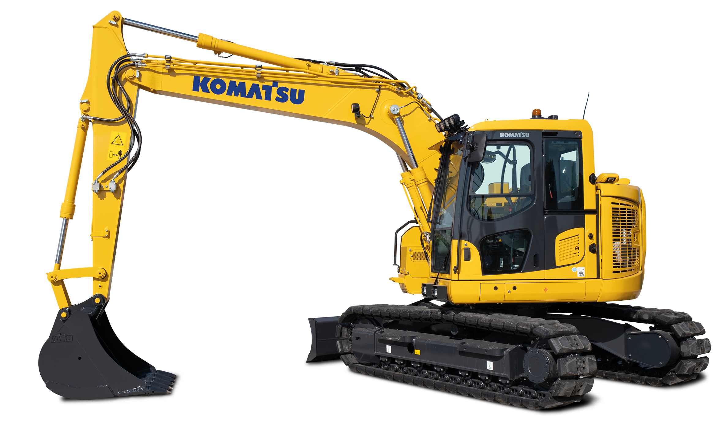 Komatsu lanserar bandgrävaren PC138US-11