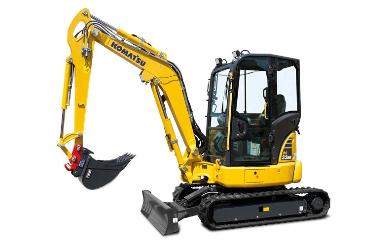 Komatsu bandgrävare PC33MR-5