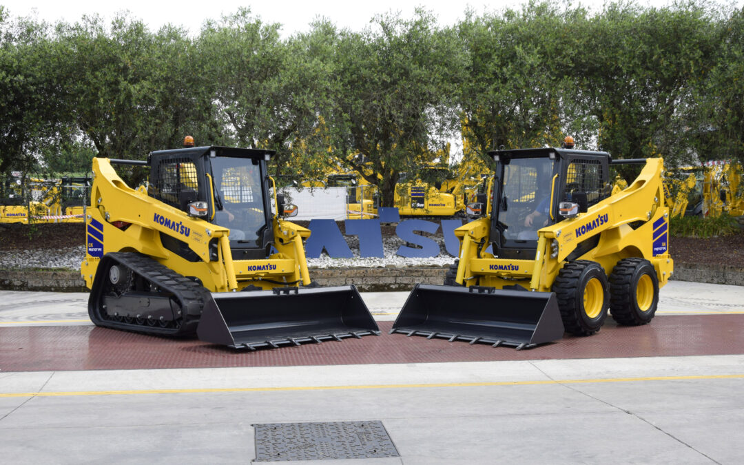 Ny Komatsu kompaktlastare på Bauma 2025 | Söderberg & Haak
