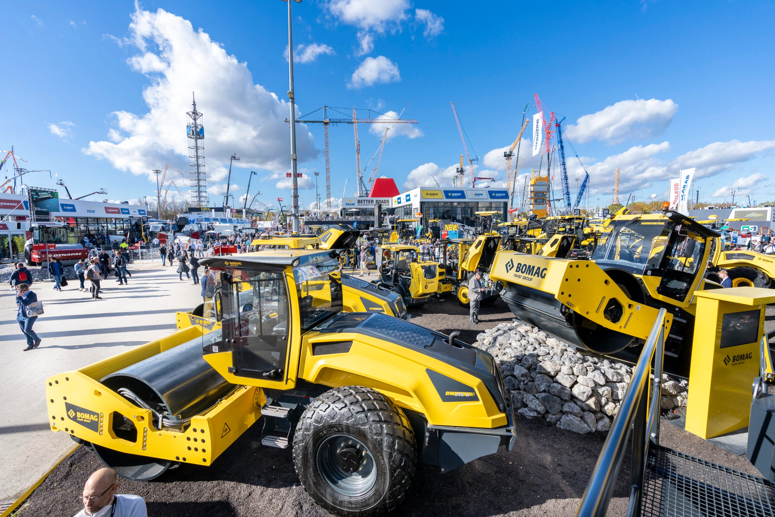 BOMAG på Bauma 2025