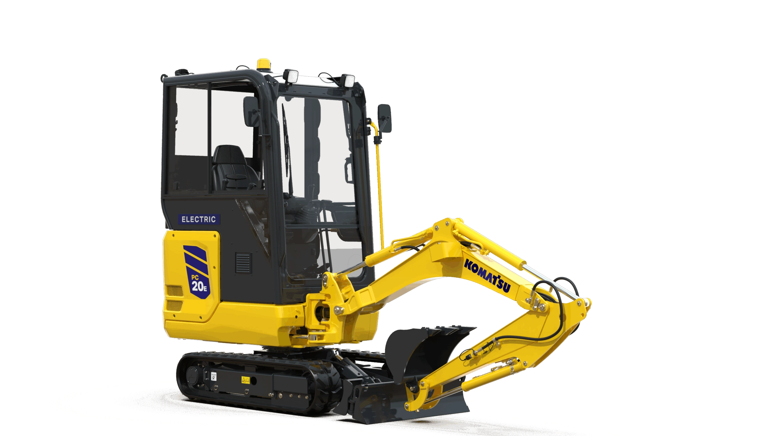 Komatsu elektriska bandgrävare PC20E-6