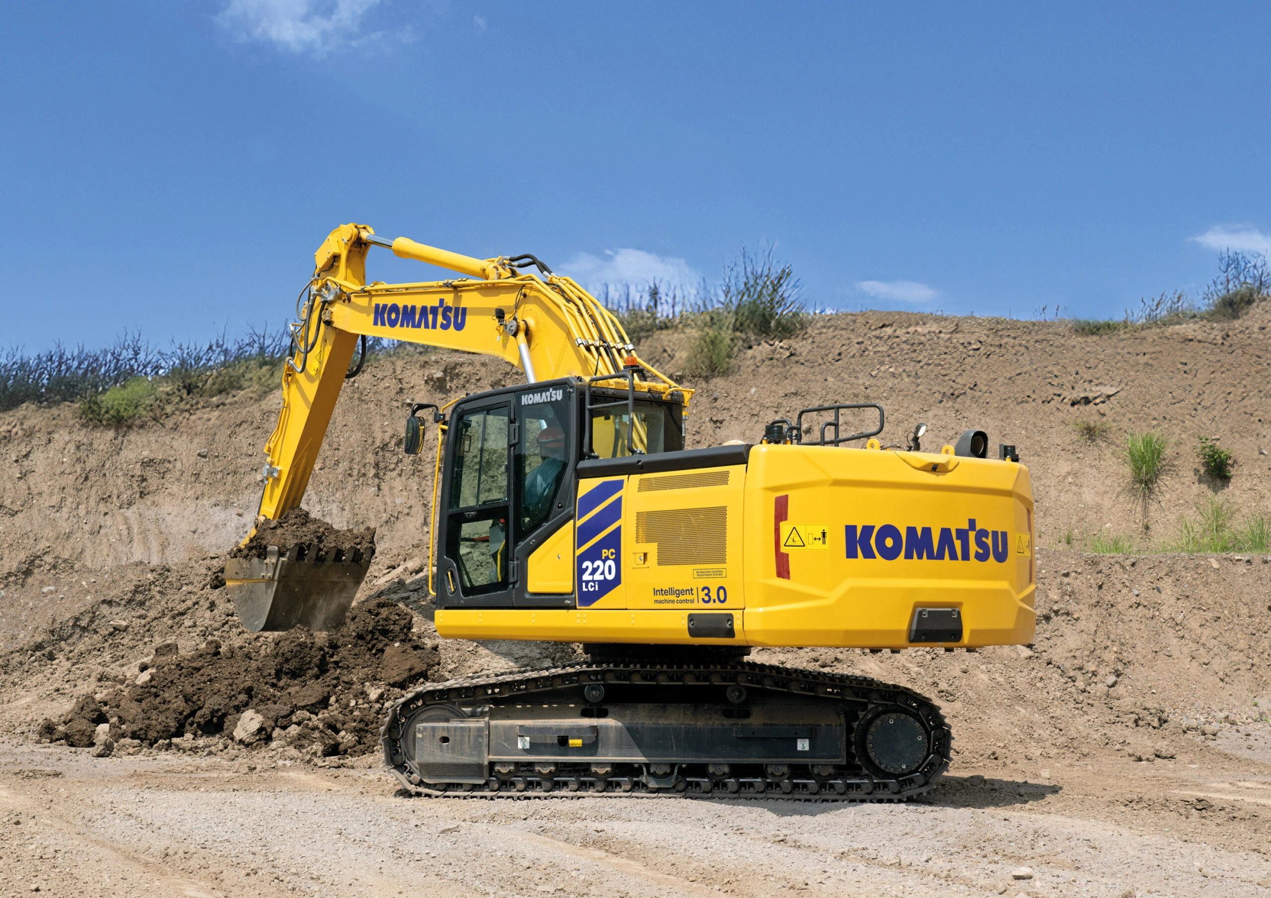 Komatsu hjulgrävare PC148