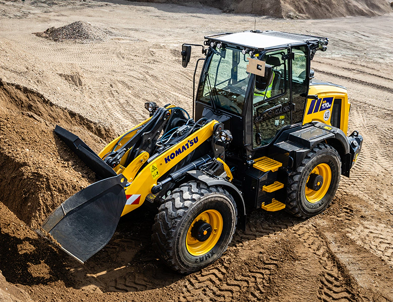 Komatsu hjullastare-wa70