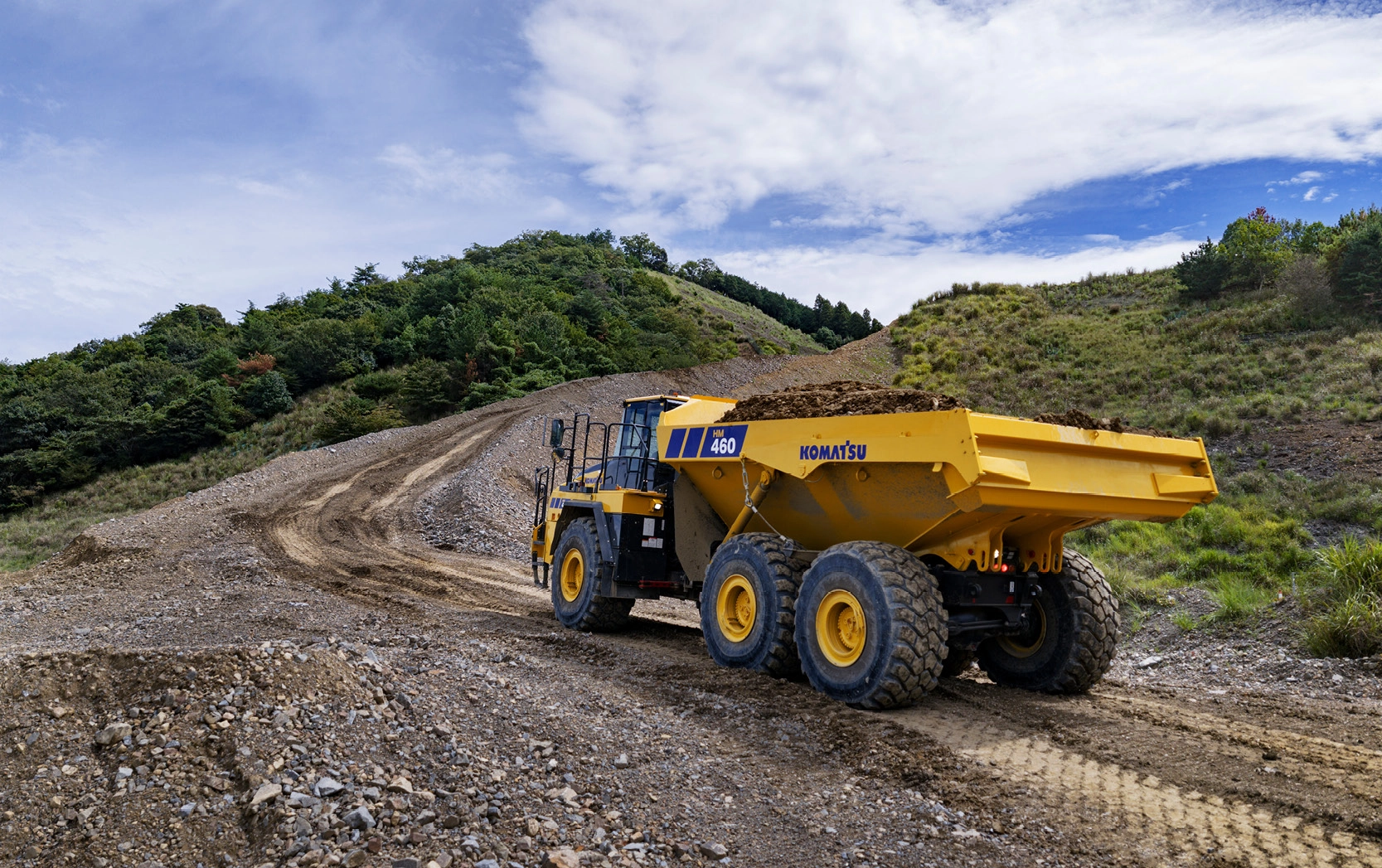 Komatsu lanserar nya HM460-6 – nästa generations dumper