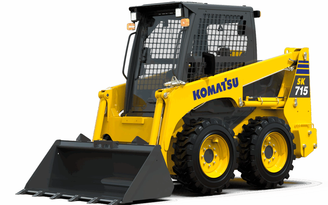 Komatsu kompaktlastare SK715-8