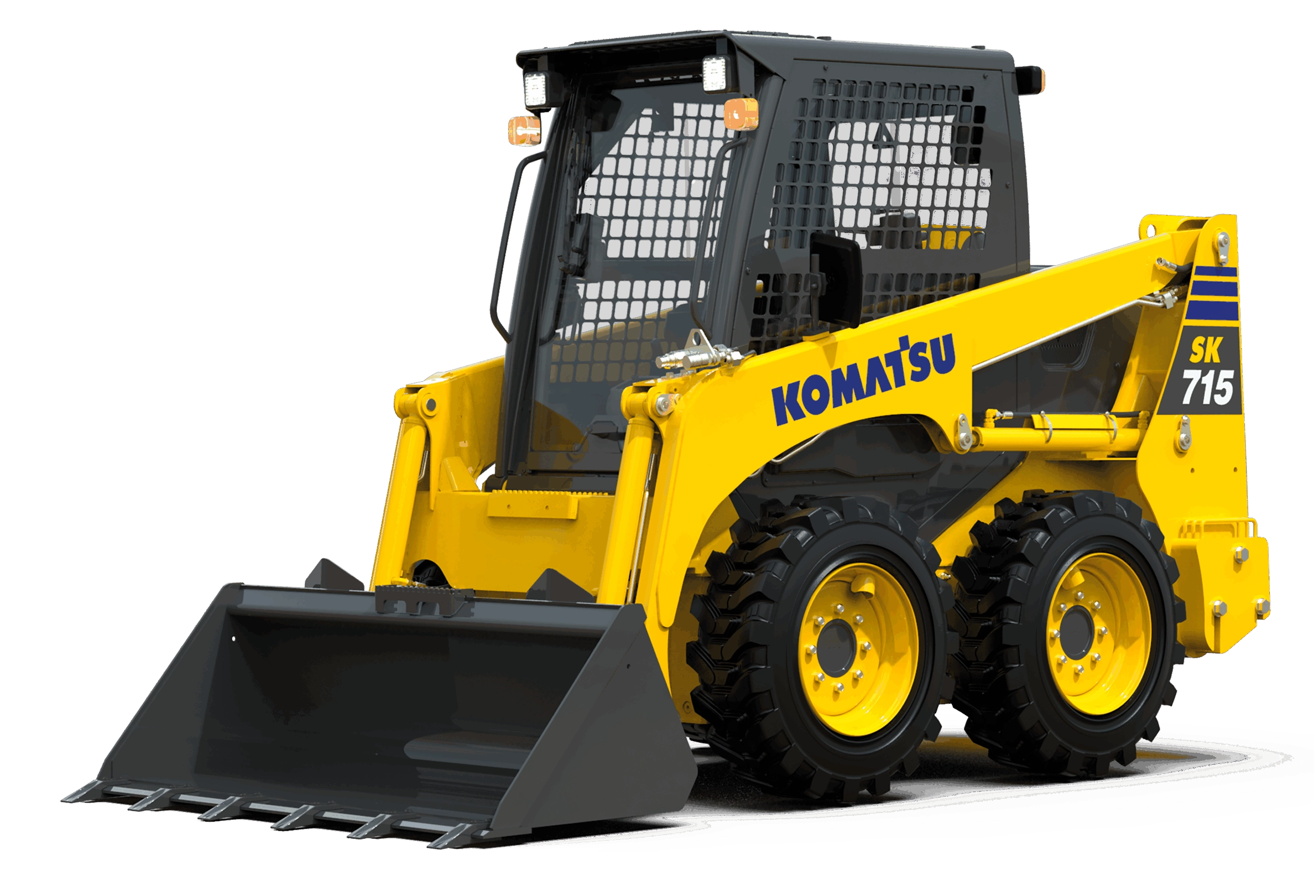 Komatsu kompaktlastare SK715-8